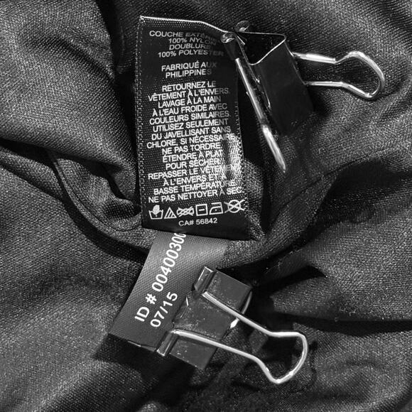 Express Dress 3/4 Sleeve All Over Sequin Disco 70s Retro Y2K Glam Red Black 8 - Picture 5 of 6